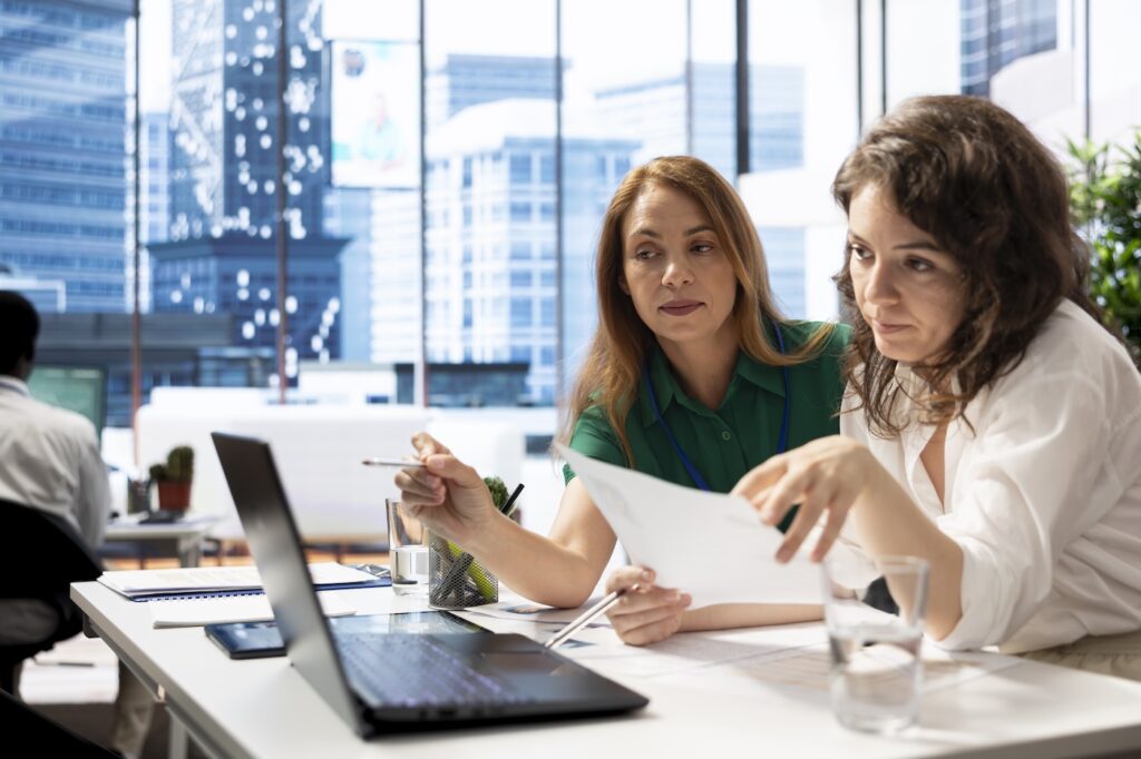 HR team reviewing driver candidates